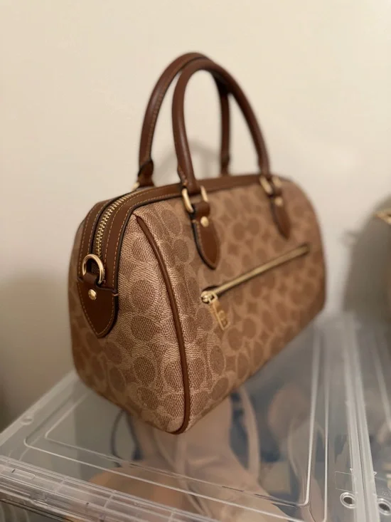 COACH Rowan Satchel Bag - Picture 7 of 10